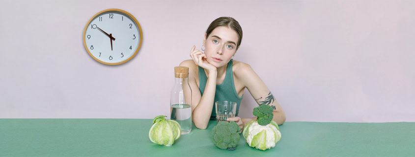 woman waiting for intermittent fasting to end